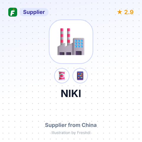 NIKI – summary card, no photo uploaded yet