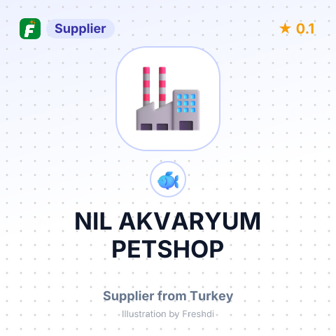 NIL AKVARYUM PETSHOP – summary card, no photo uploaded yet