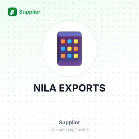 NILA EXPORTS – summary card, no photo uploaded yet