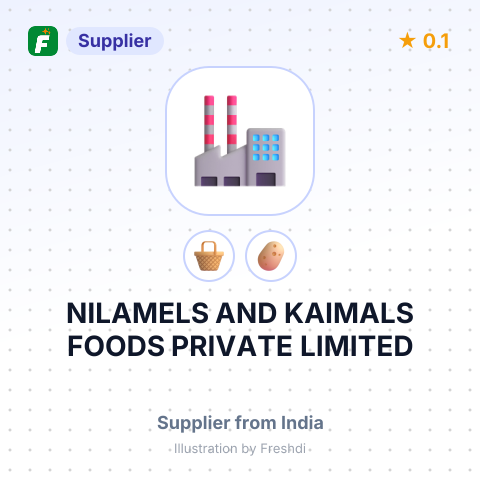 NILAMELS AND KAIMALS FOODS PRIVATE LIMITED – summary card, no photo uploaded yet