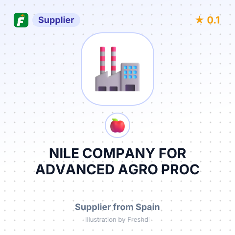 NILE COMPANY FOR ADVANCED AGRO PROC – summary card, no photo uploaded yet