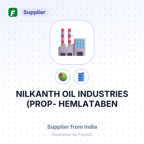 NILKANTH OIL INDUSTRIES (PROP- HEMLATABEN NATVARLAL KAPADIYA) – summary card, no photo uploaded yet