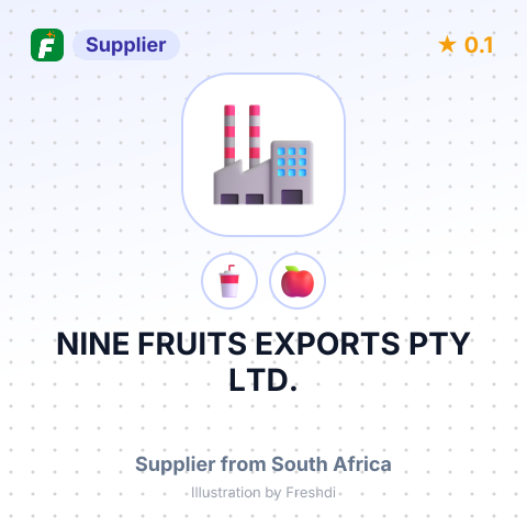 NINE FRUITS EXPORTS PTY LTD. – summary card, no photo uploaded yet