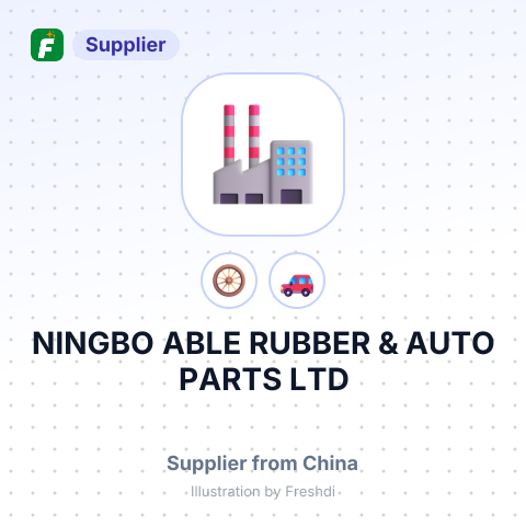 NINGBO ABLE RUBBER & AUTO PARTS LTD – summary card, no photo uploaded yet