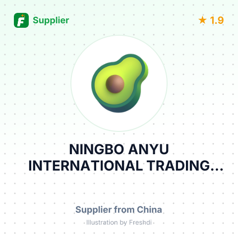 NINGBO ANYU INTERNATIONAL TRADING CO., LTD. – summary card, no photo uploaded yet