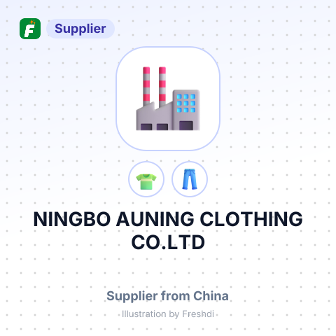 NINGBO AUNING CLOTHING CO.LTD – summary card, no photo uploaded yet