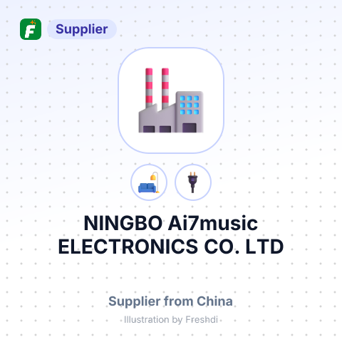 NINGBO Ai7music ELECTRONICS CO.,LTD – summary card, no photo uploaded yet