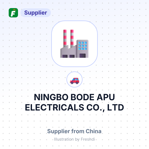 NINGBO BODE APU ELECTRICALS CO., LTD – summary card, no photo uploaded yet
