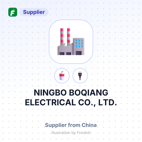 NINGBO BOQIANG ELECTRICAL CO., LTD. – summary card, no photo uploaded yet