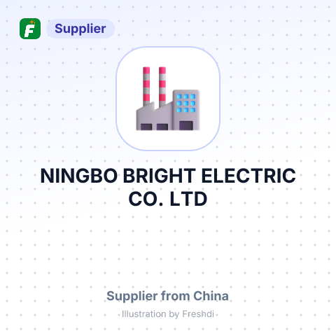 NINGBO BRIGHT ELECTRIC CO., LTD – summary card, no photo uploaded yet