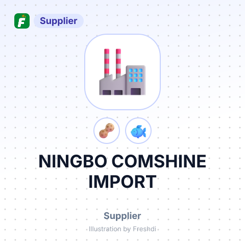 NINGBO COMSHINE IMPORT – summary card, no photo uploaded yet
