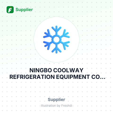 NINGBO COOLWAY REFRIGERATION EQUIPMENT CO., LTD – summary card, no photo uploaded yet