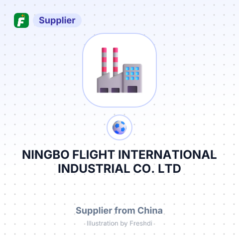 NINGBO FLIGHT INTERNATIONAL INDUSTRIAL CO.,LTD – summary card, no photo uploaded yet