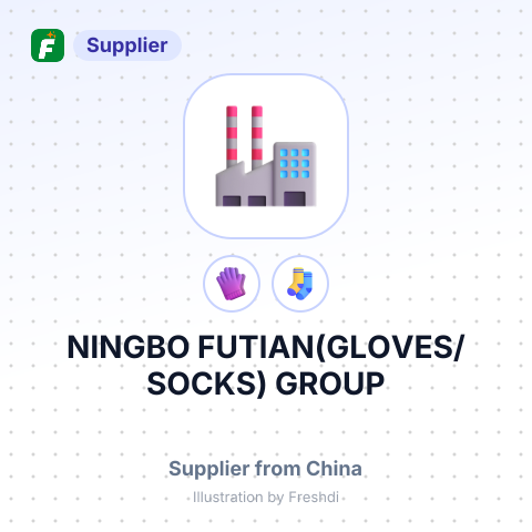 NINGBO FUTIAN(GLOVES/SOCKS) GROUP – summary card, no photo uploaded yet