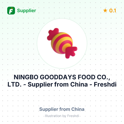 NINGBO GOODDAYS FOOD CO., LTD. – summary card, no photo uploaded yet