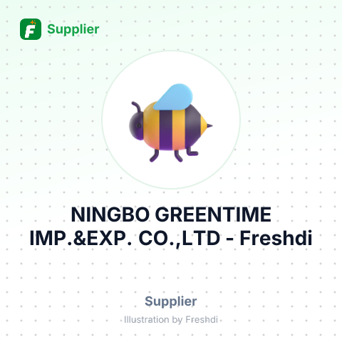 NINGBO GREENTIME IMP.&EXP. CO.,LTD – summary card, no photo uploaded yet