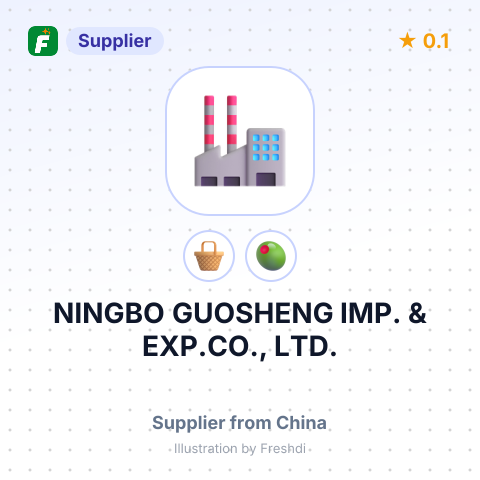 NINGBO GUOSHENG IMP. & EXP.CO., LTD. – summary card, no photo uploaded yet
