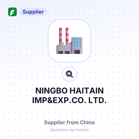 NINGBO HAITAIN IMP&EXP.CO.,LTD. – summary card, no photo uploaded yet