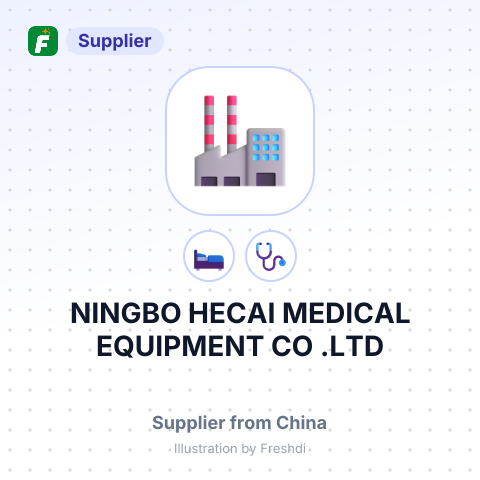 NINGBO HECAI MEDICAL EQUIPMENT CO, .LTD – summary card, no photo uploaded yet