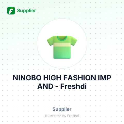 NINGBO HIGH FASHION IMP AND – summary card, no photo uploaded yet