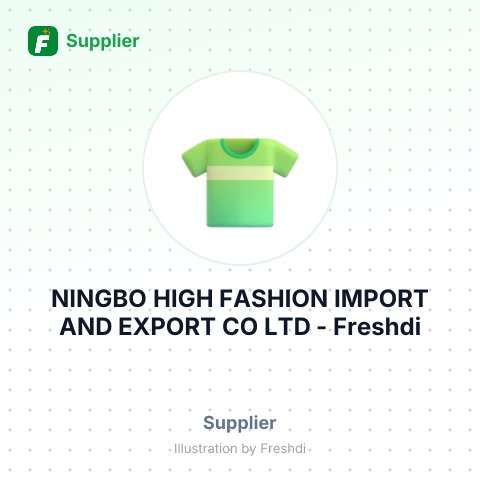 NINGBO HIGH FASHION IMPORT AND EXPORT CO LTD – summary card, no photo uploaded yet