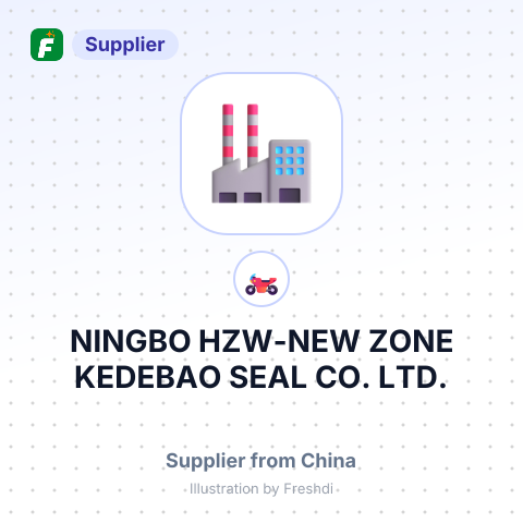 NINGBO HZW-NEW ZONE KEDEBAO SEAL CO.,LTD. – summary card, no photo uploaded yet