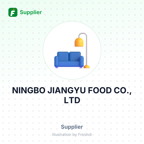 NINGBO JIANGYU FOOD CO., LTD – summary card, no photo uploaded yet