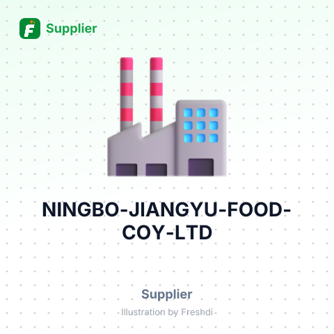 NINGBO JIANGYU FOOD COY LTD – summary card, no photo uploaded yet