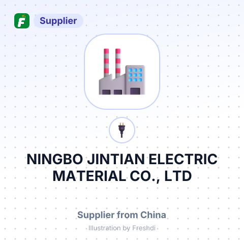 NINGBO JINTIAN ELECTRIC MATERIAL CO., LTD – summary card, no photo uploaded yet