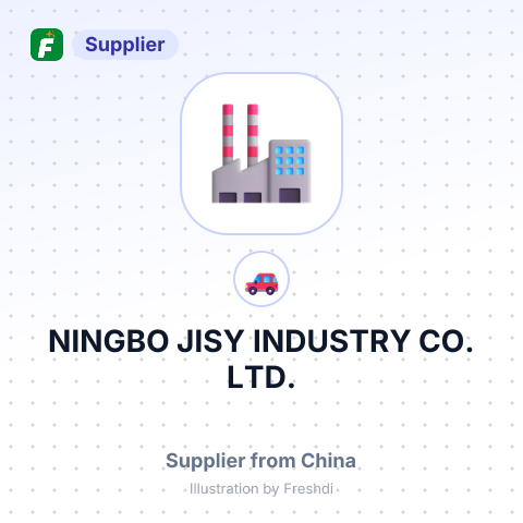 NINGBO JISY INDUSTRY CO. , LTD. – summary card, no photo uploaded yet