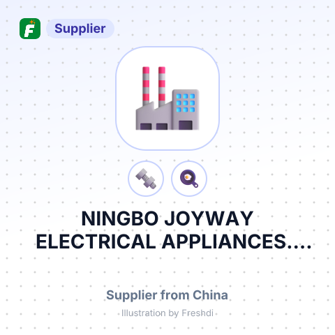 NINGBO JOYWAY ELECTRICAL APPLIANCES., LTD – summary card, no photo uploaded yet
