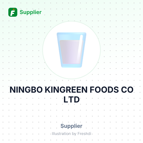 NINGBO KINGREEN FOODS CO LTD – summary card, no photo uploaded yet