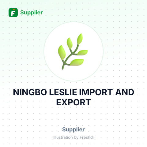 NINGBO LESLIE IMPORT AND EXPORT – summary card, no photo uploaded yet
