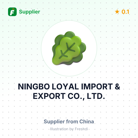 NINGBO LOYAL IMPORT & EXPORT CO., LTD. – summary card, no photo uploaded yet