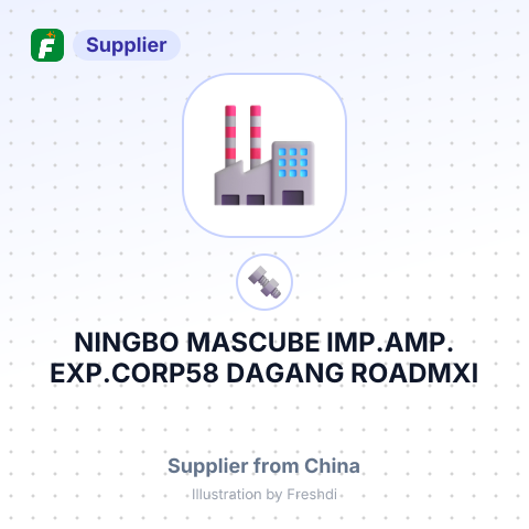 NINGBO MASCUBE IMP.AMP. EXP.CORP58 DAGANG ROADMXI – summary card, no photo uploaded yet