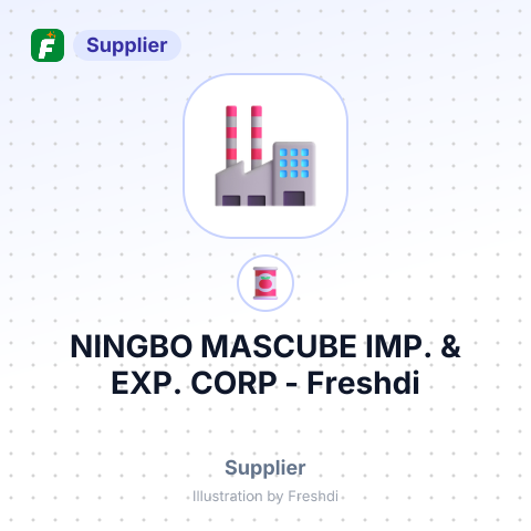 NINGBO MASCUBE IMP. & EXP. CORP – summary card, no photo uploaded yet