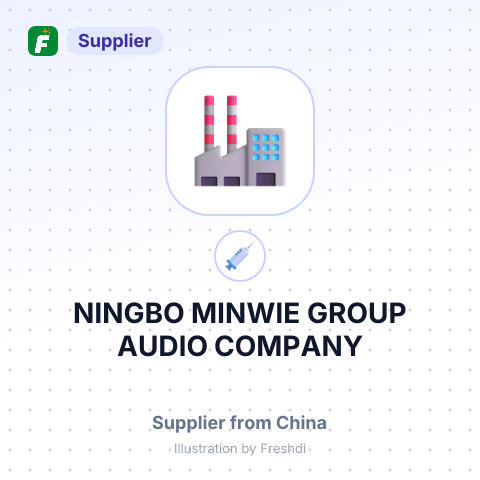 NINGBO MINWIE GROUP AUDIO COMPANY – summary card, no photo uploaded yet