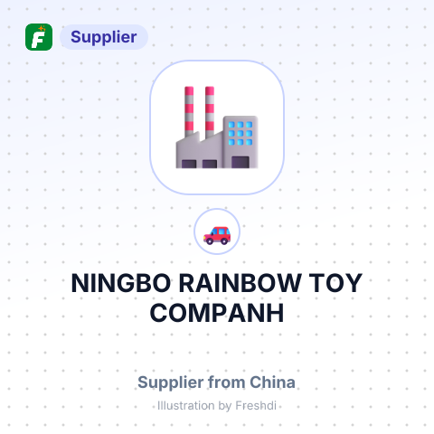 NINGBO RAINBOW TOY COMPANH – summary card, no photo uploaded yet