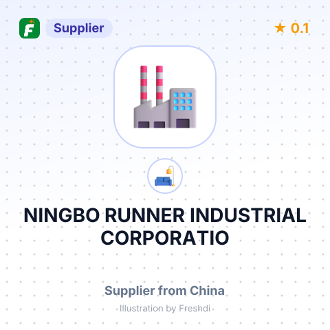 NINGBO RUNNER INDUSTRIAL CORPORATIO – summary card, no photo uploaded yet