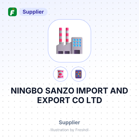 NINGBO SANZO IMPORT AND EXPORT CO LTD – summary card, no photo uploaded yet