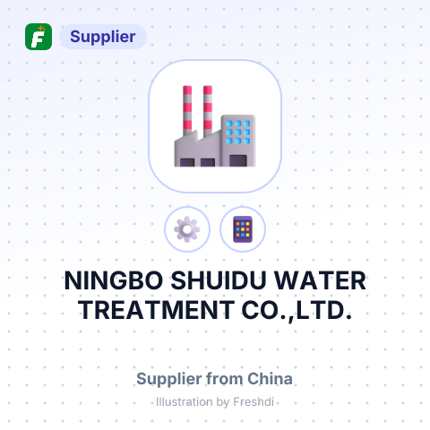 NINGBO SHUIDU WATER TREATMENT CO.,LTD. – summary card, no photo uploaded yet