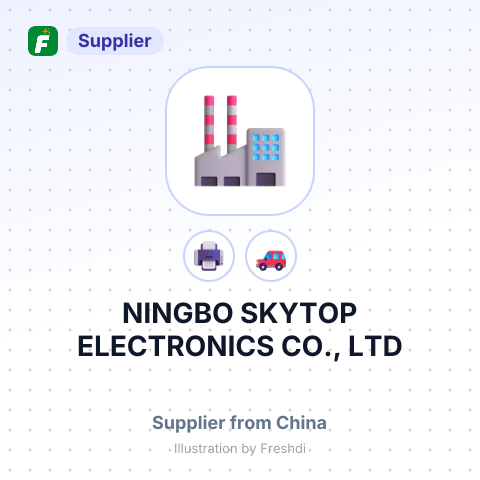 NINGBO SKYTOP ELECTRONICS CO., LTD – summary card, no photo uploaded yet