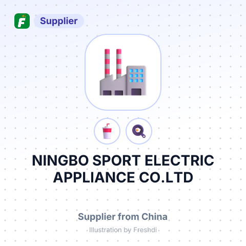 NINGBO SPORT ELECTRIC APPLIANCE CO.LTD – summary card, no photo uploaded yet