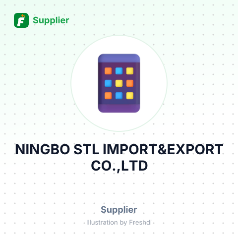 NINGBO STL IMPORT&EXPORT CO.,LTD – summary card, no photo uploaded yet