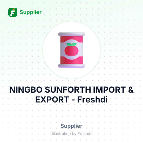 NINGBO SUNFORTH IMPORT & EXPORT – summary card, no photo uploaded yet