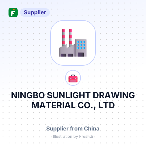 NINGBO SUNLIGHT DRAWING MATERIAL CO., LTD – summary card, no photo uploaded yet