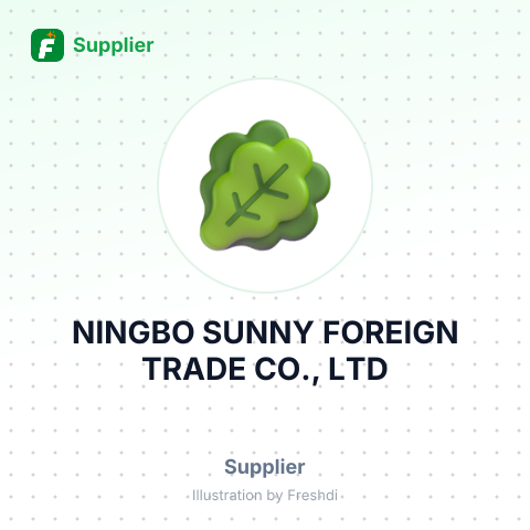 NINGBO SUNNY FOREIGN TRADE CO., LTD – summary card, no photo uploaded yet