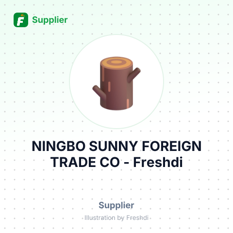 NINGBO SUNNY FOREIGN TRADE CO – summary card, no photo uploaded yet