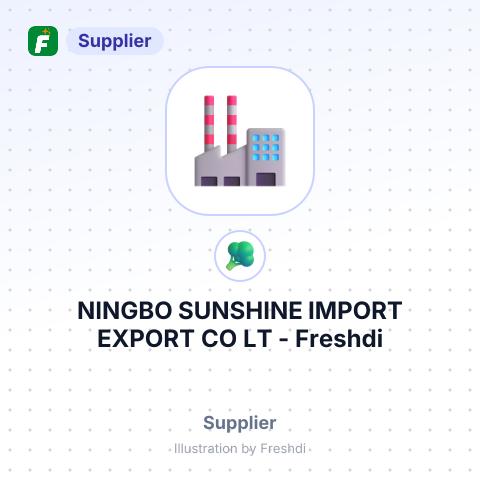 NINGBO SUNSHINE IMPORT EXPORT CO LT – summary card, no photo uploaded yet