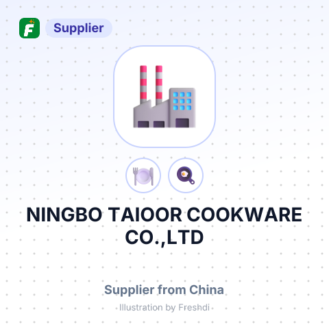 NINGBO TAIOOR COOKWARE CO.,LTD – summary card, no photo uploaded yet